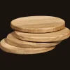 Clearance Bouclair Set of 4 Wood Coasters