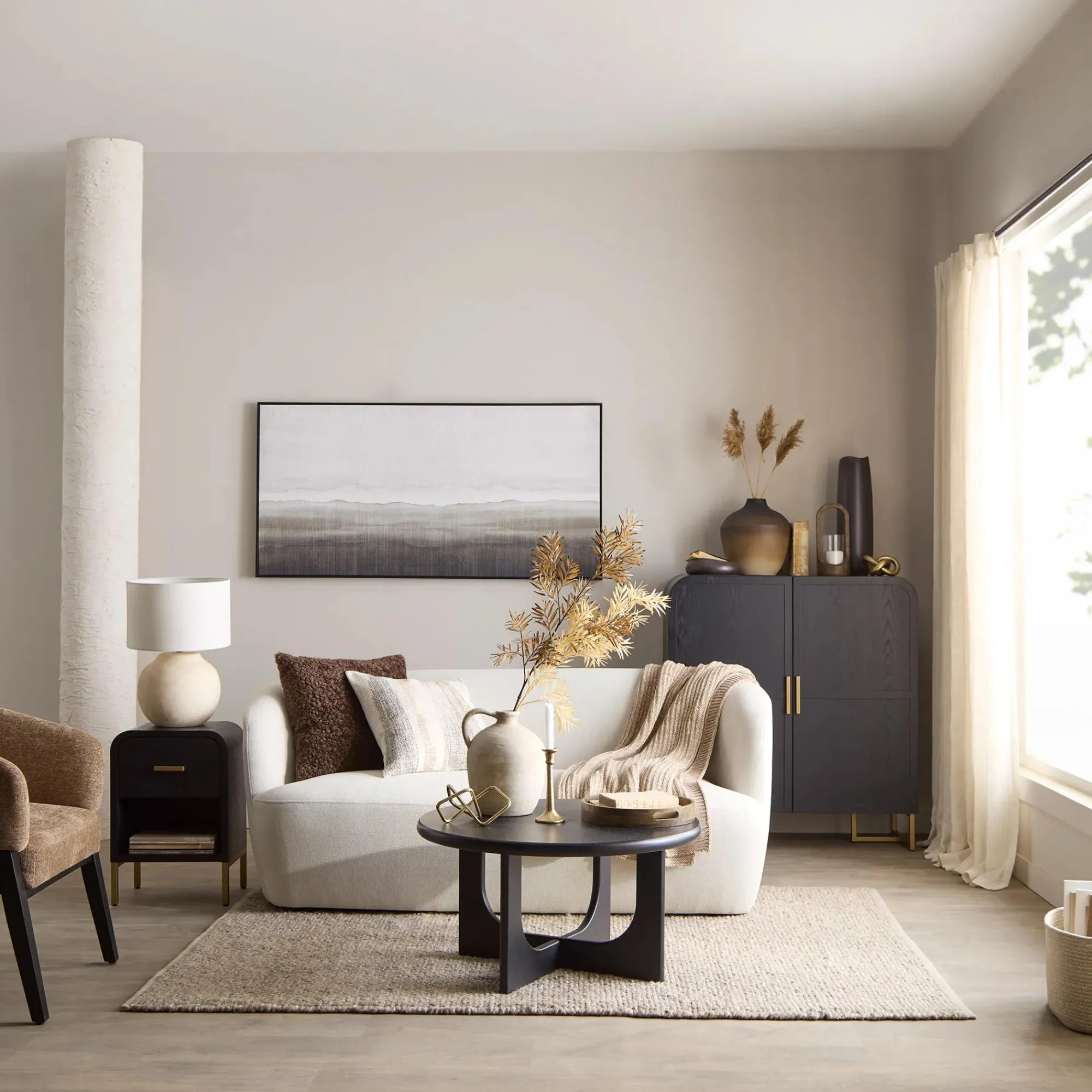 New Bouclair Side Table with Drawer