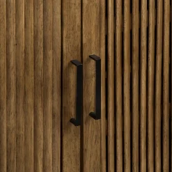 Sale Bouclair Slatted 2-Door Dark Wood Buffet