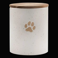 Hot Bouclair Speckled Ceramic Dog Cookie Jar