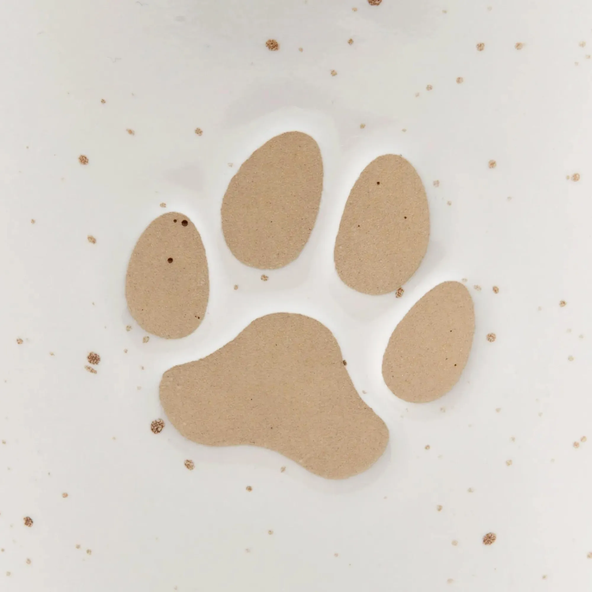 Hot Bouclair Speckled Ceramic Dog Cookie Jar