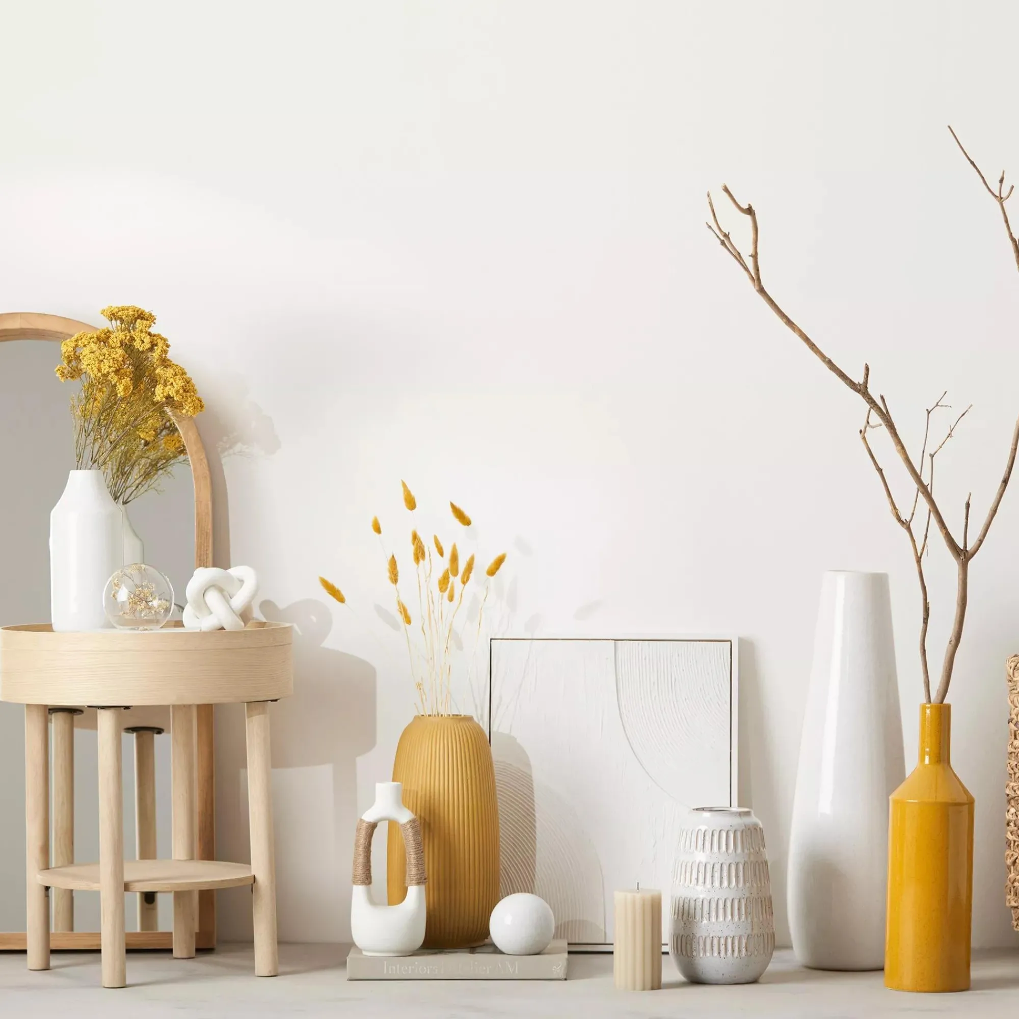 Sale Bouclair Speckled Ceramic Floor Vase