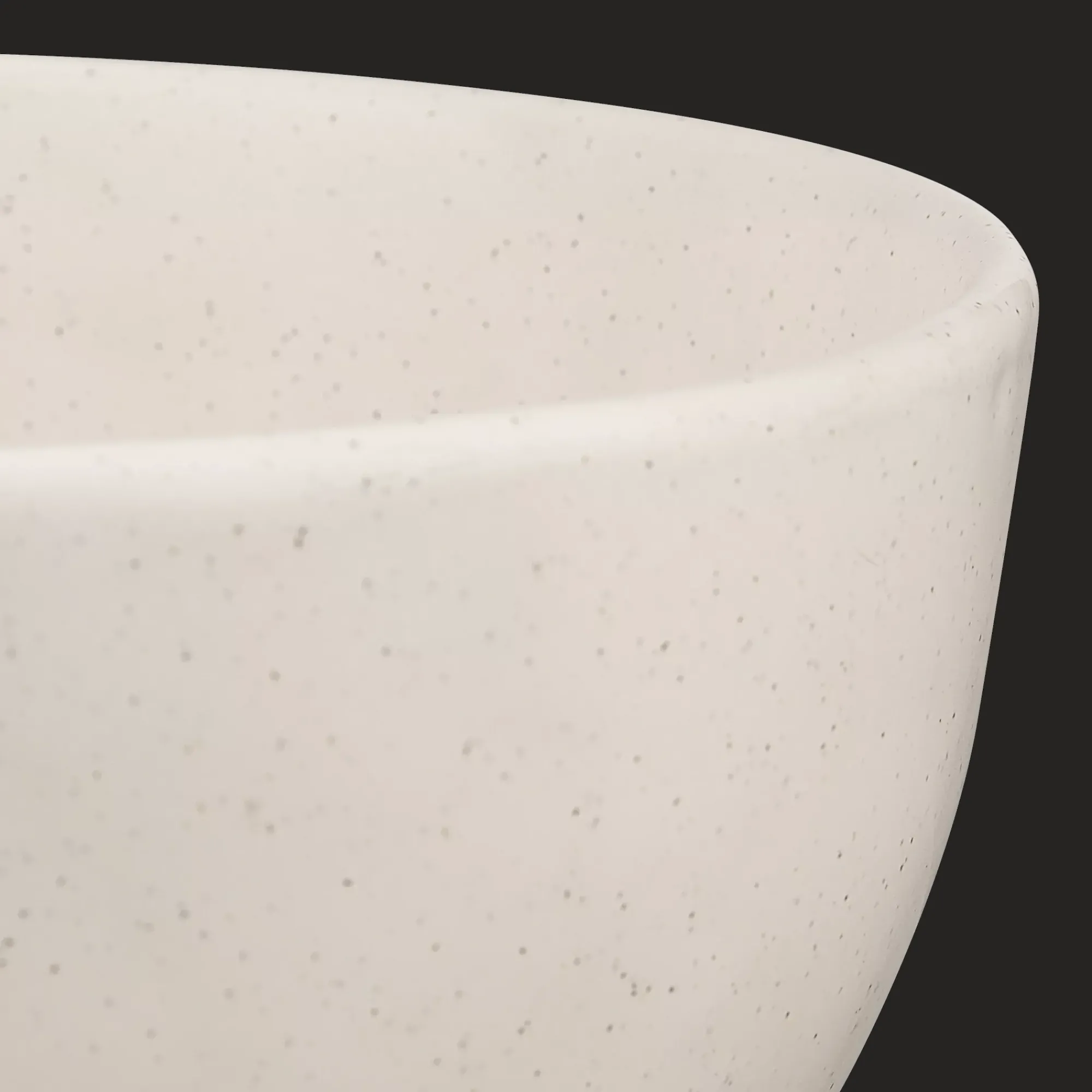 Bouclair Speckled Ceramic Fruit Bowl