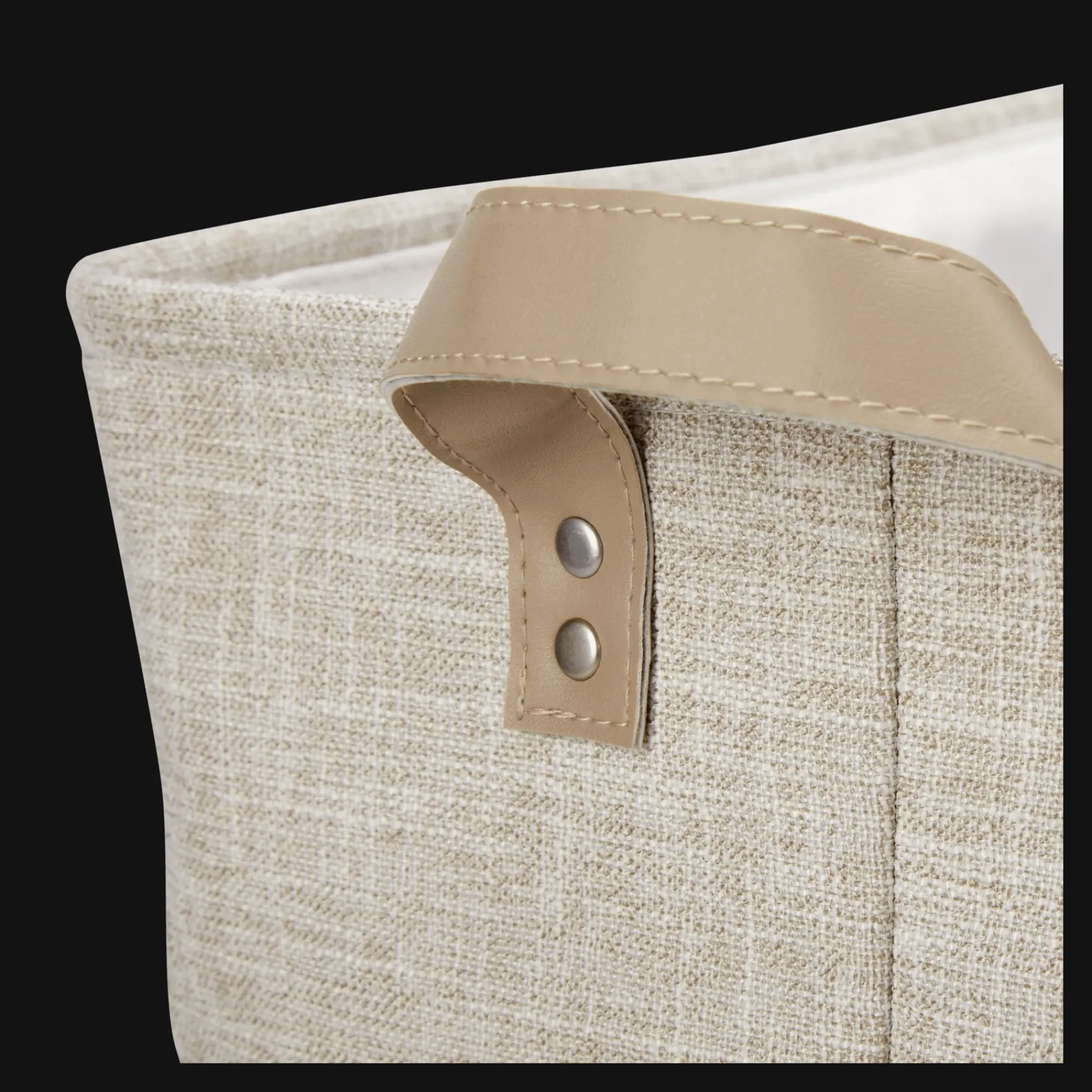 Outlet Bouclair Taha Storage Basket with Handles