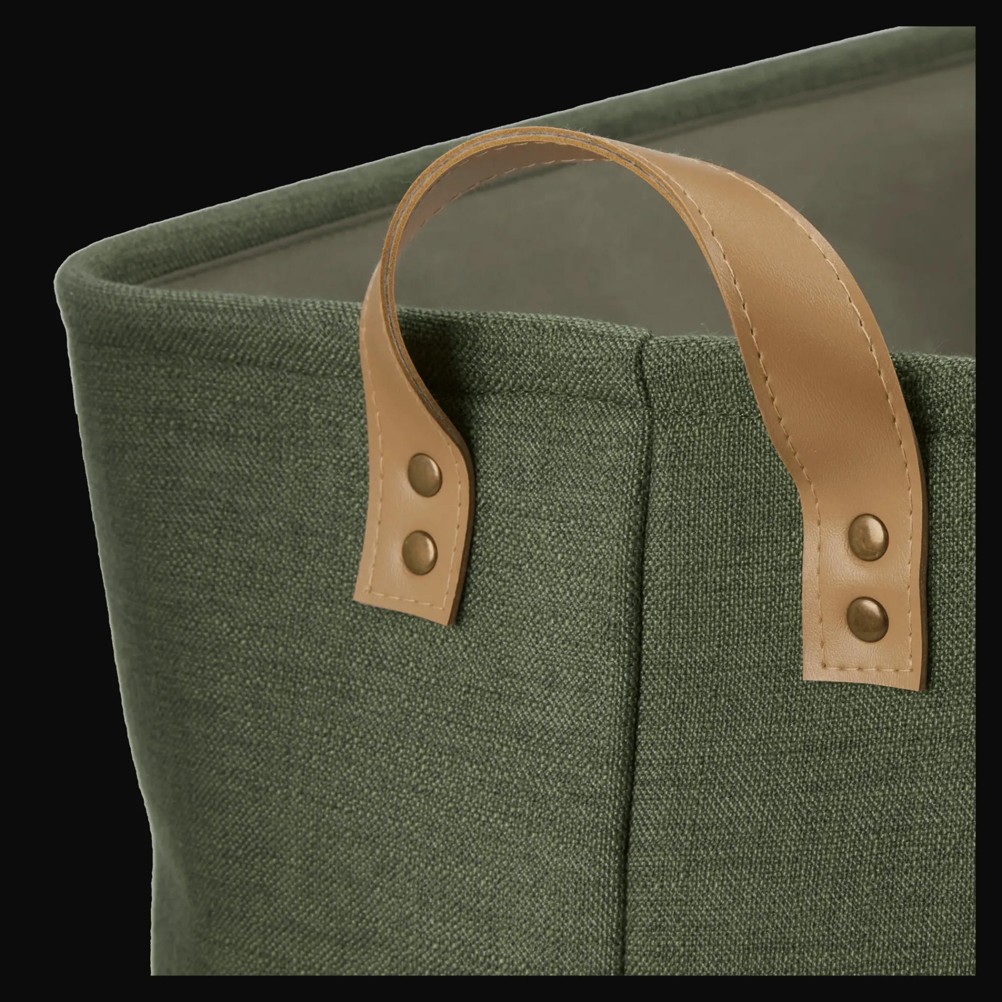 Sale Bouclair Taha Storage Basket with Handles