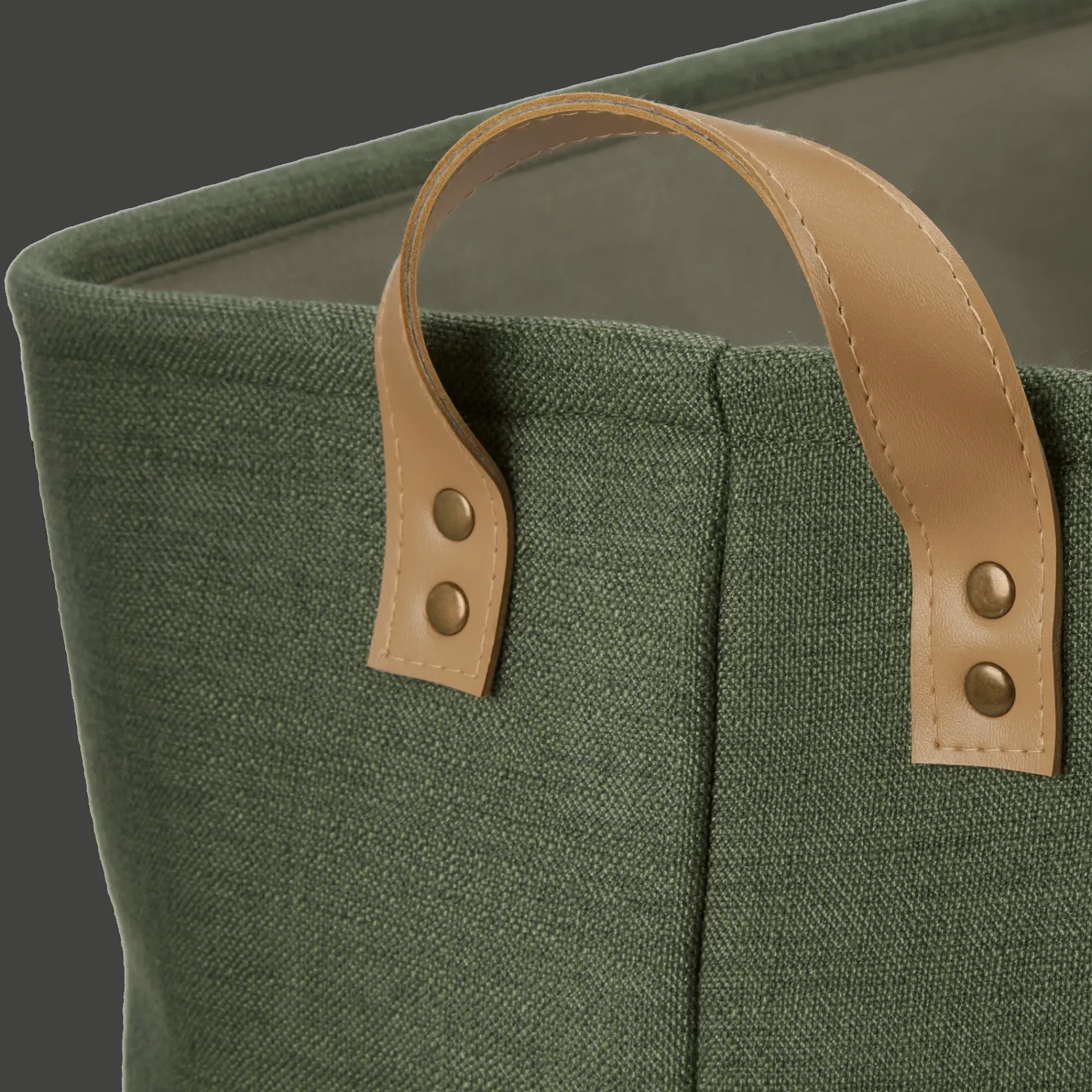 Sale Bouclair Taha Storage Basket with Handles