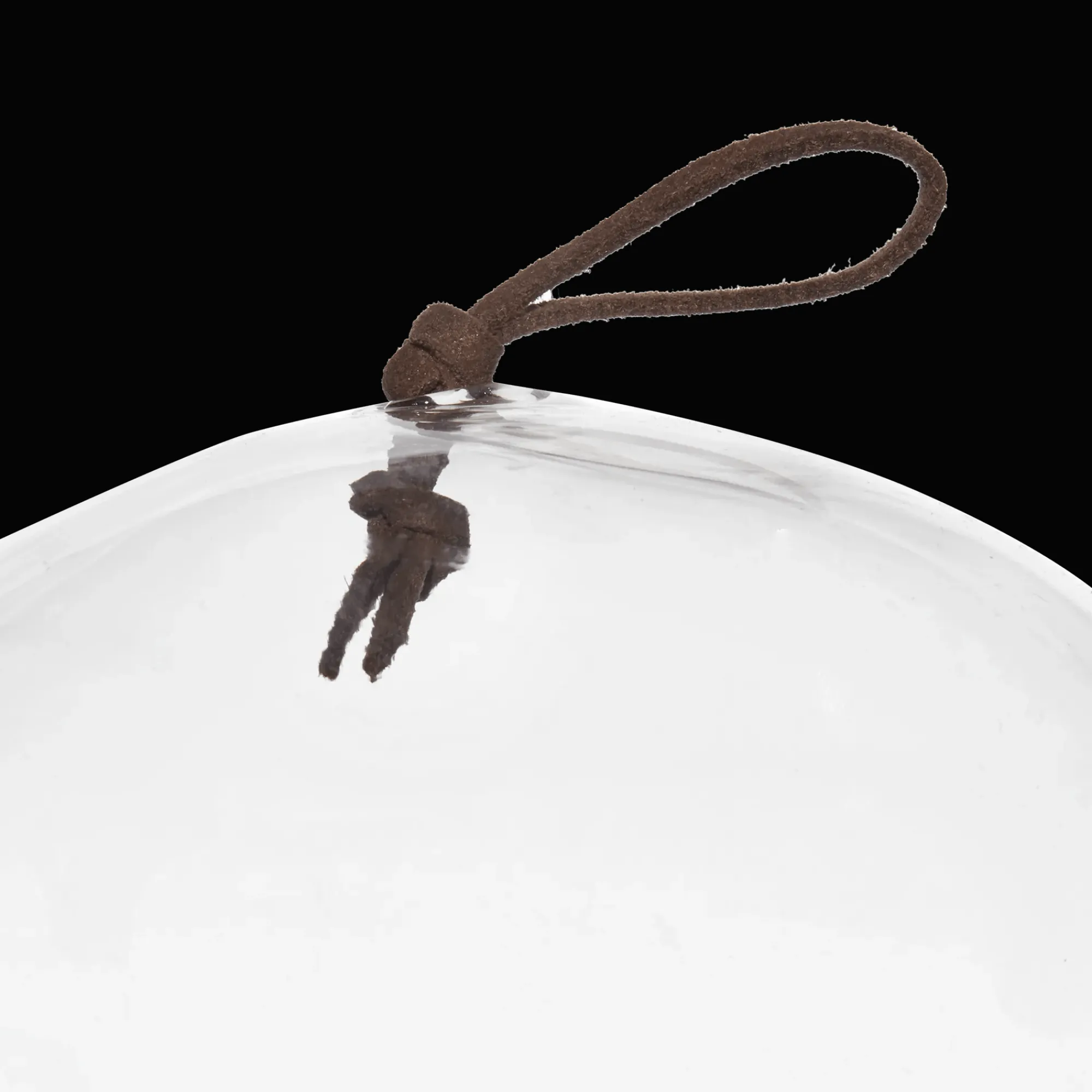 Online Bouclair Tall Glass Dome with Acadia Wood Base