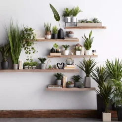 Online Bouclair Tall Grass in Cement Pot