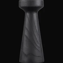 Bouclair Tall Wood Pillar Candle Holder