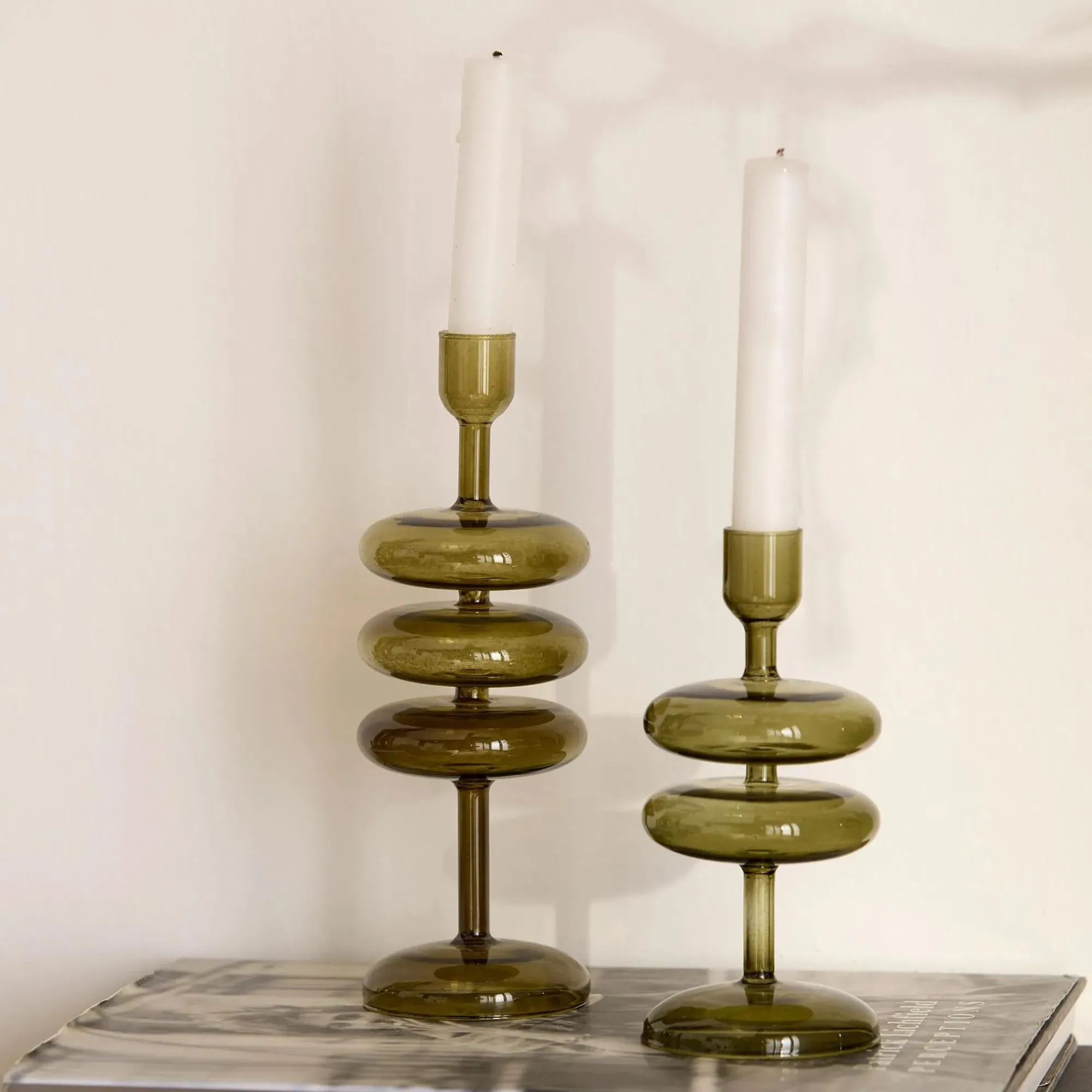 New Bouclair Taper Bubble Candle Holder