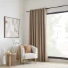 Online Bouclair Taupe Dion Blackout Curtain