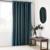 Online Bouclair Teal Pegaze Blackout Curtain
