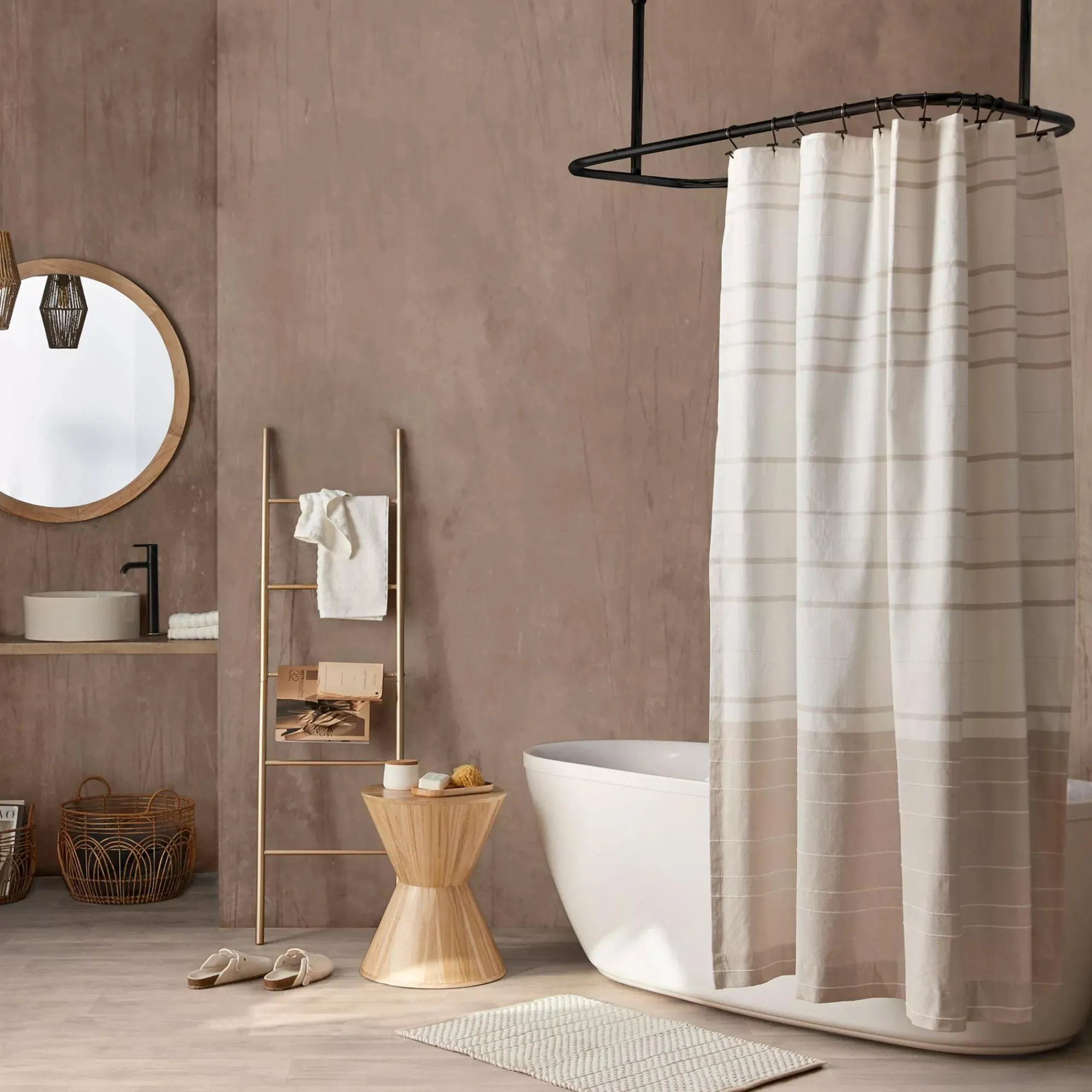 Best Bouclair Textured Bath Mat