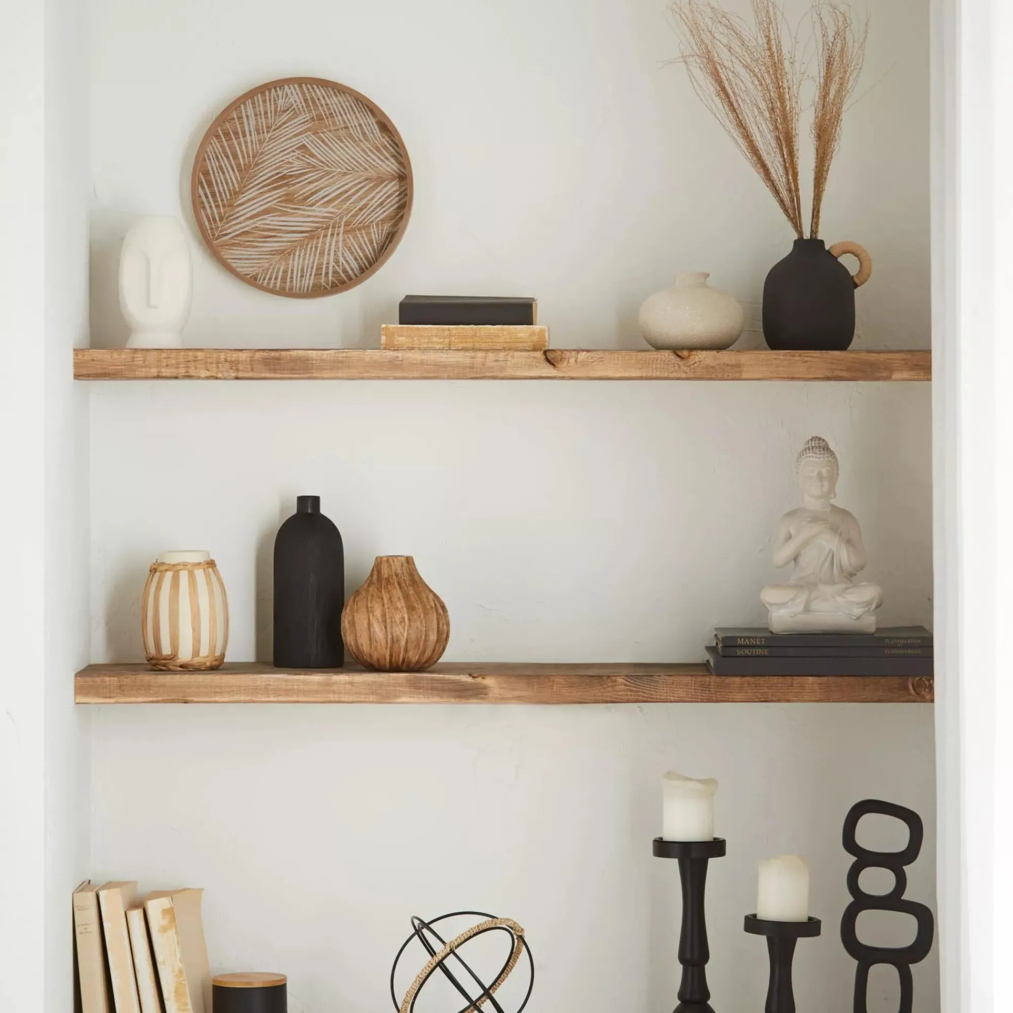 Bouclair Textured Ceramic Bottle Vase