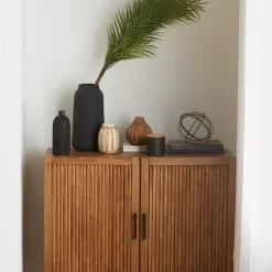 Bouclair Textured Ceramic Bottle Vase