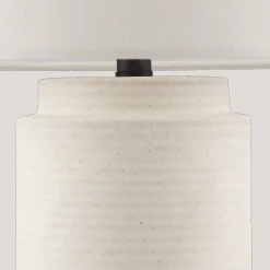 New Bouclair Textured Ceramic Table Lamp