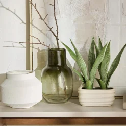 Outlet Bouclair Textured Ceramic Vase