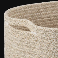 Bouclair 2-Tone Storage Basket