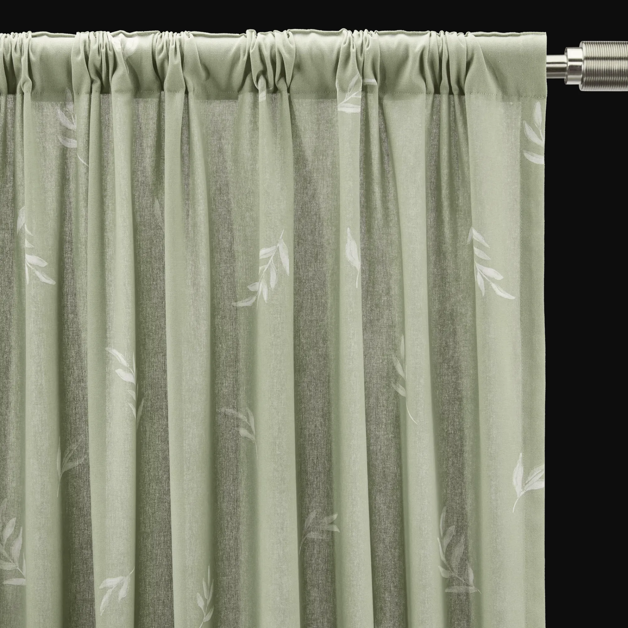 New Bouclair Verona Back-Tab/Rod-Pocket Curtain