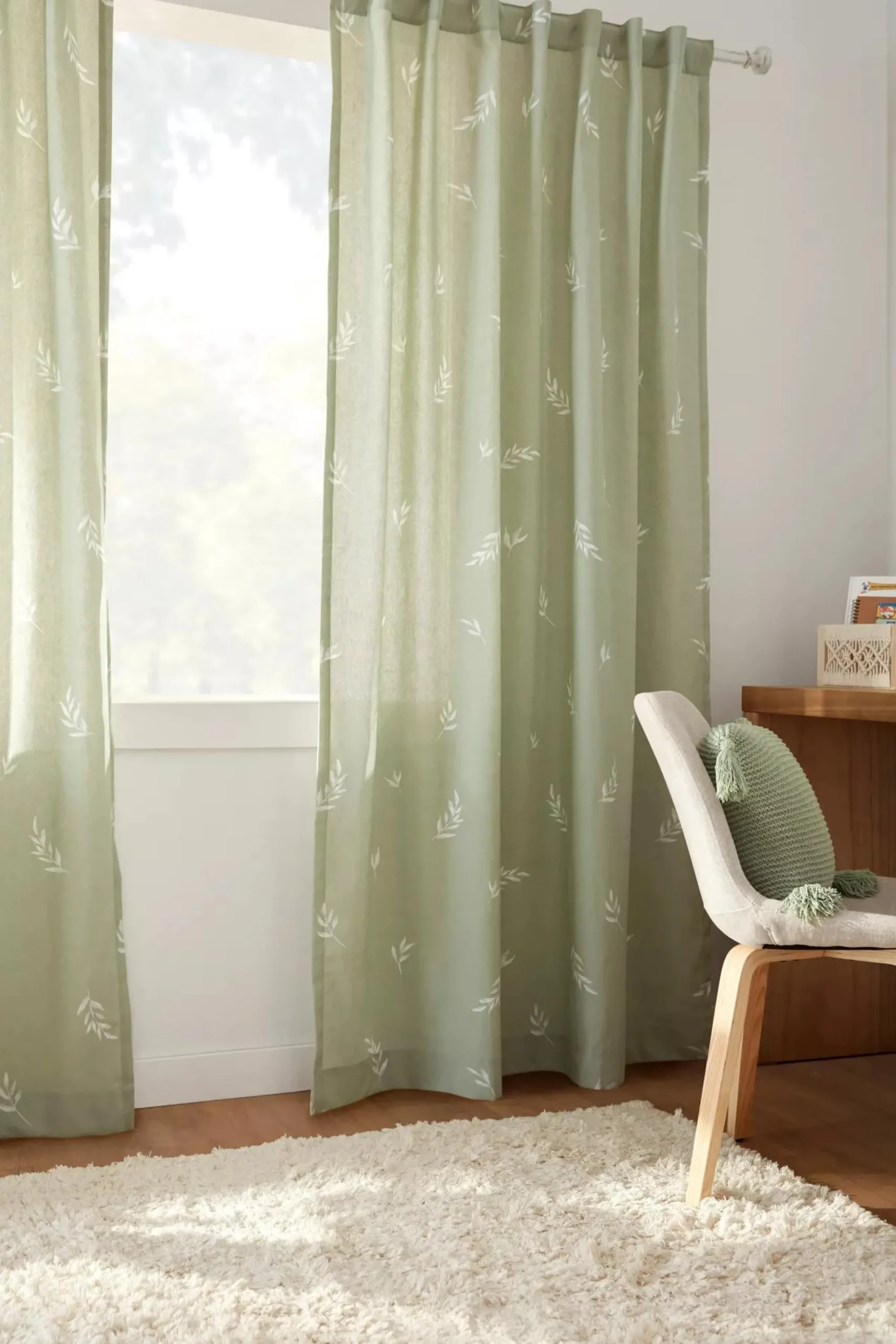 New Bouclair Verona Back-Tab/Rod-Pocket Curtain