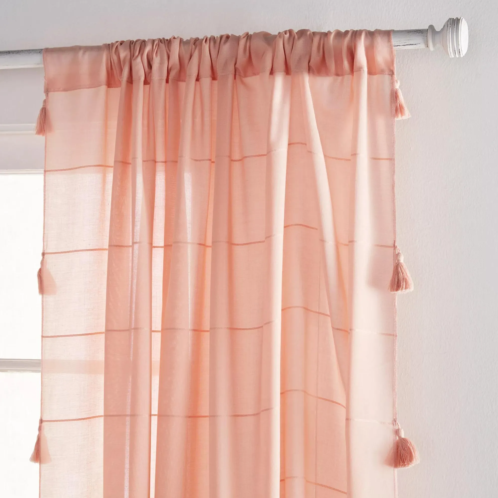 Best Bouclair Vintage Finish Curtain Rod Set - Diameter 25/28 mm