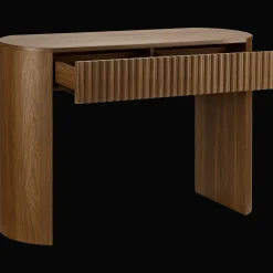 Discount Bouclair Walnut Console with Drawer