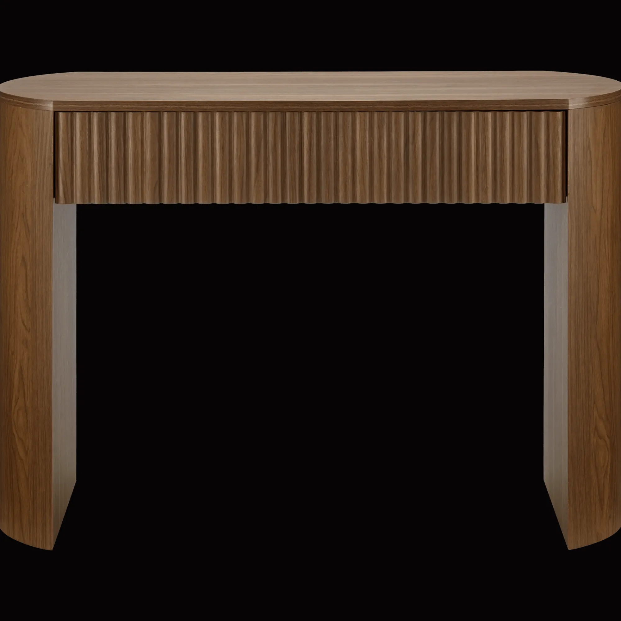 Discount Bouclair Walnut Console with Drawer