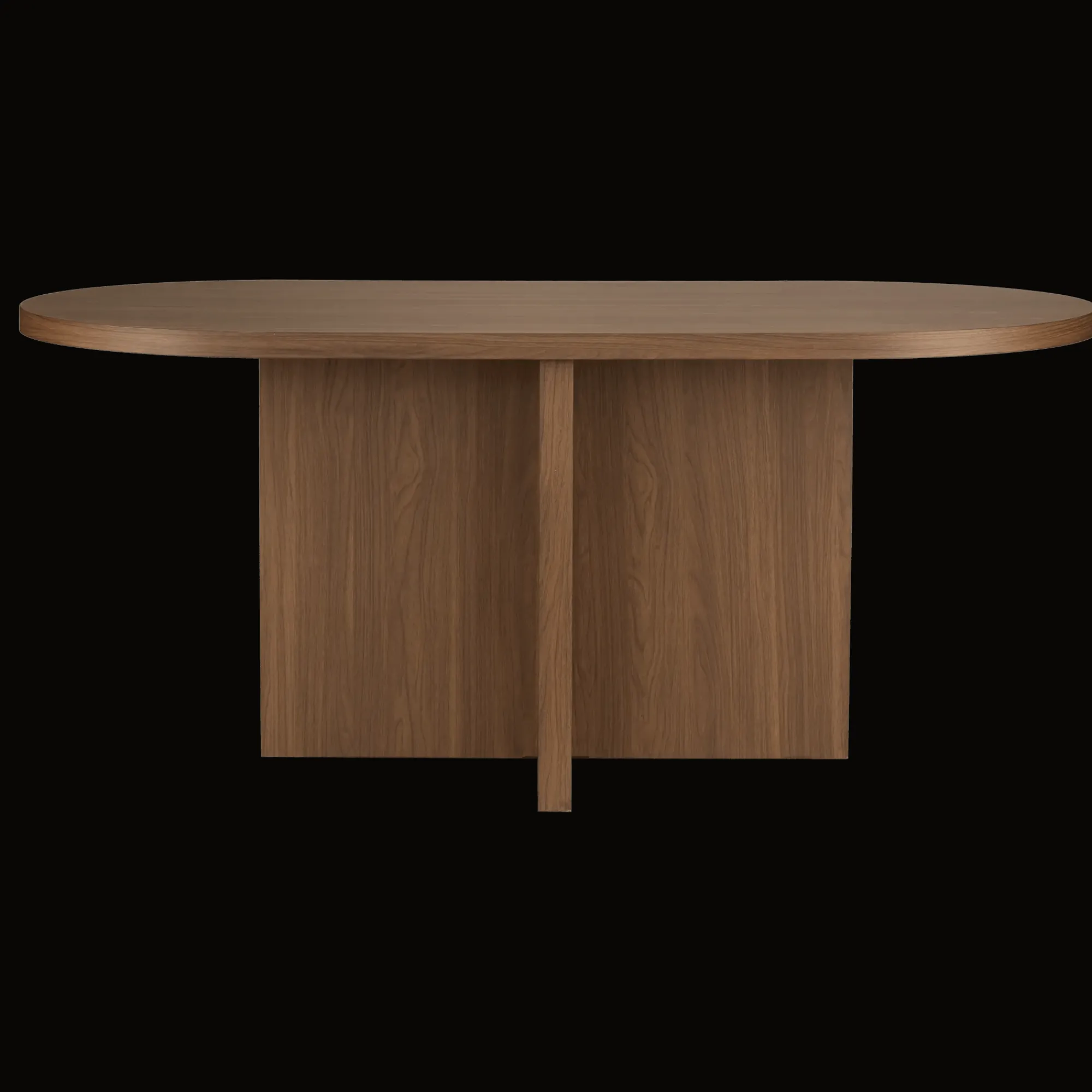 Discount Bouclair Walnut Dining Table