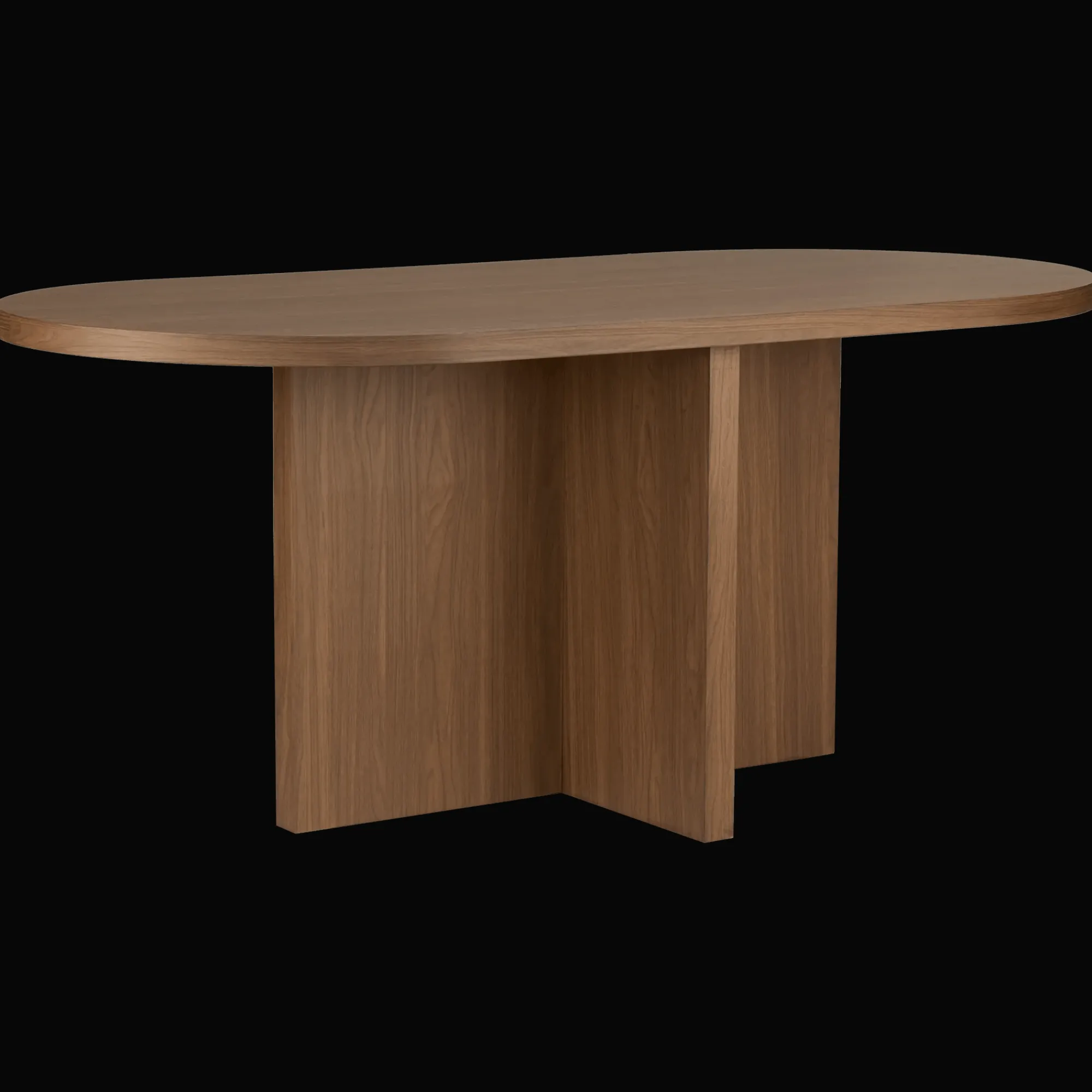 Discount Bouclair Walnut Dining Table