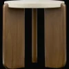 Clearance Bouclair Walnut Side Table