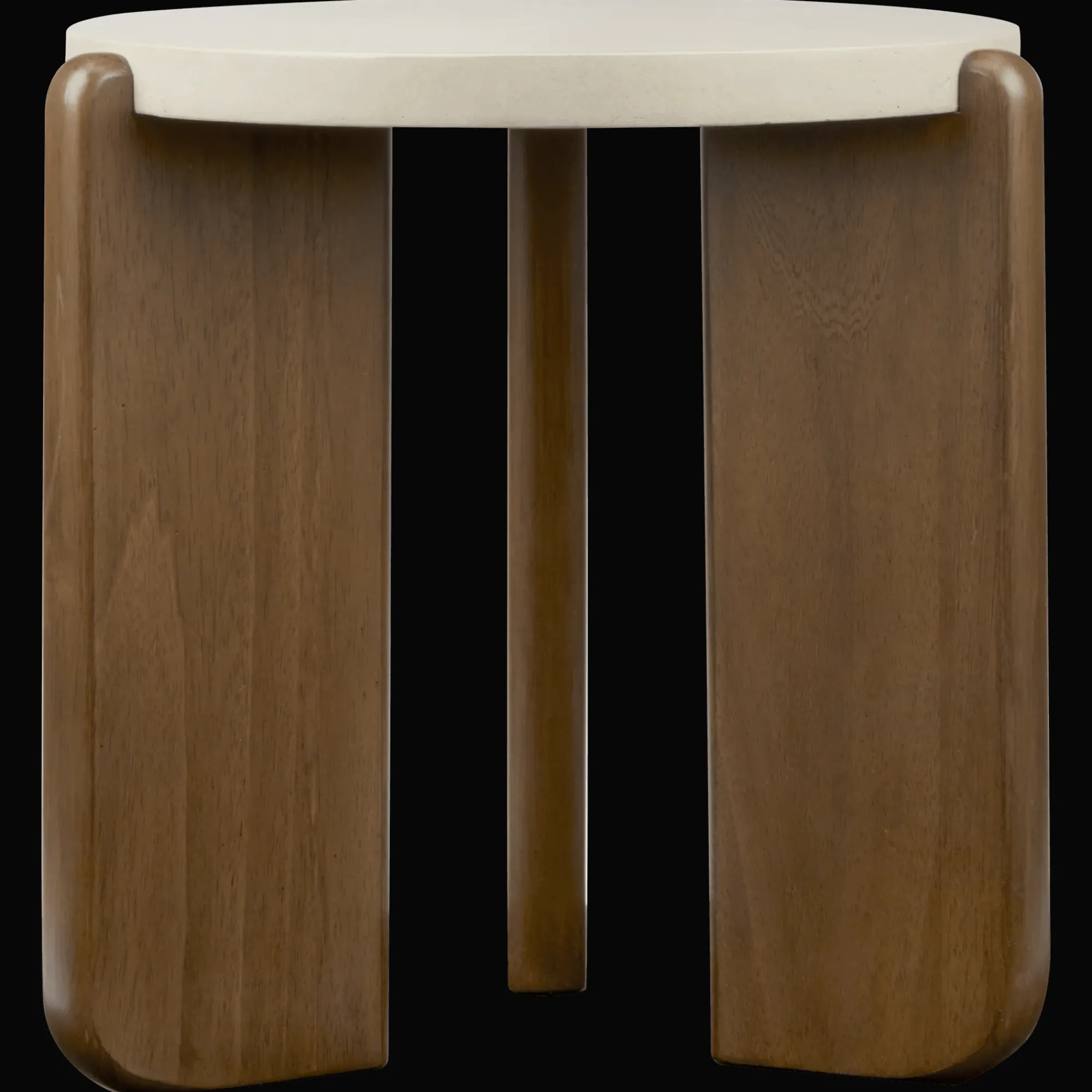 Clearance Bouclair Walnut Side Table