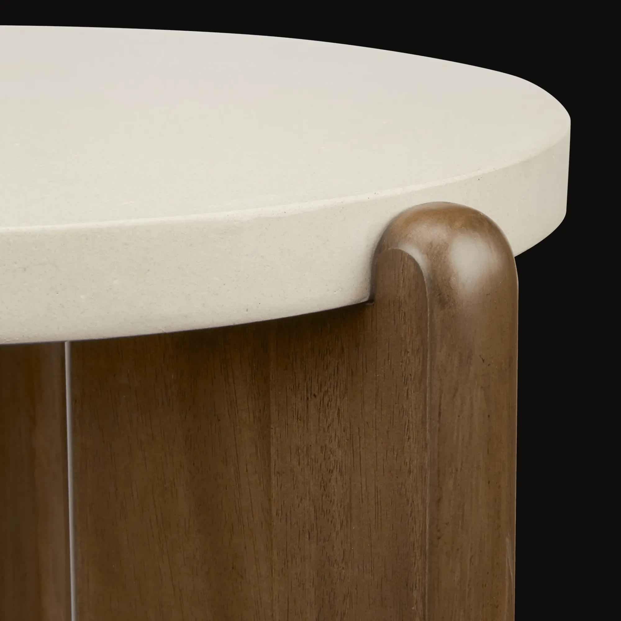 Clearance Bouclair Walnut Side Table