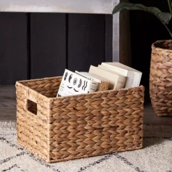 Online Bouclair Water Hyacinth Basket