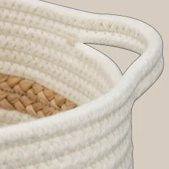 Bouclair Water Hyacinth Basket