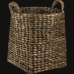 Clearance Bouclair Water Hyacinth Brown Basket