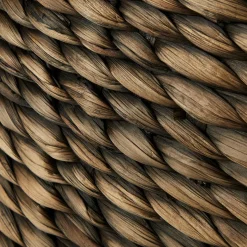 Clearance Bouclair Water Hyacinth Brown Basket