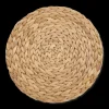 New Bouclair Water Hyacinth Round Placemat