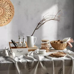 New Bouclair Water Hyacinth Round Placemat