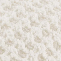 Clearance Bouclair White Cory Chenille Decorative Lumbar Pillow