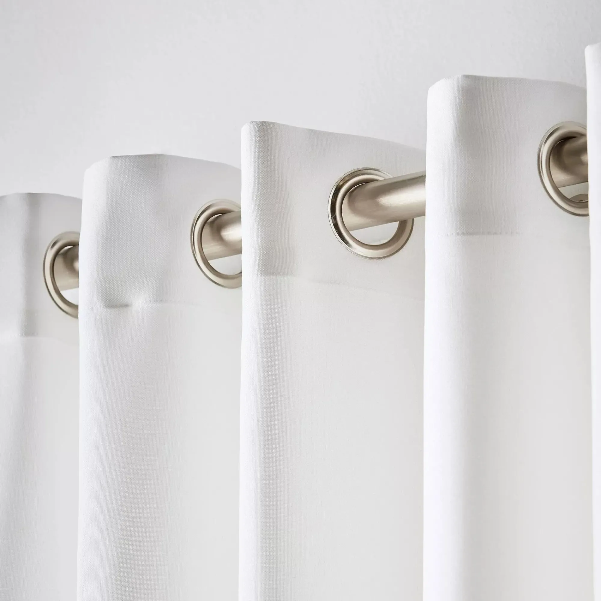 New Bouclair White Dany Panel Curtain