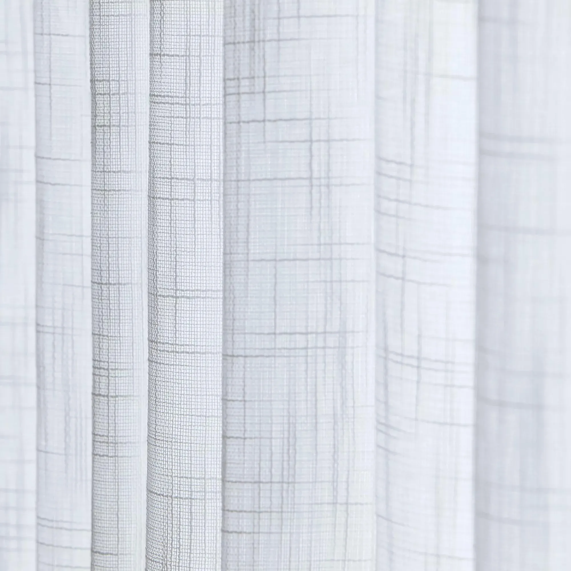 Bouclair White Darja Sheer Curtain