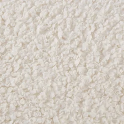 Hot Bouclair White Doodle Boucle Throw