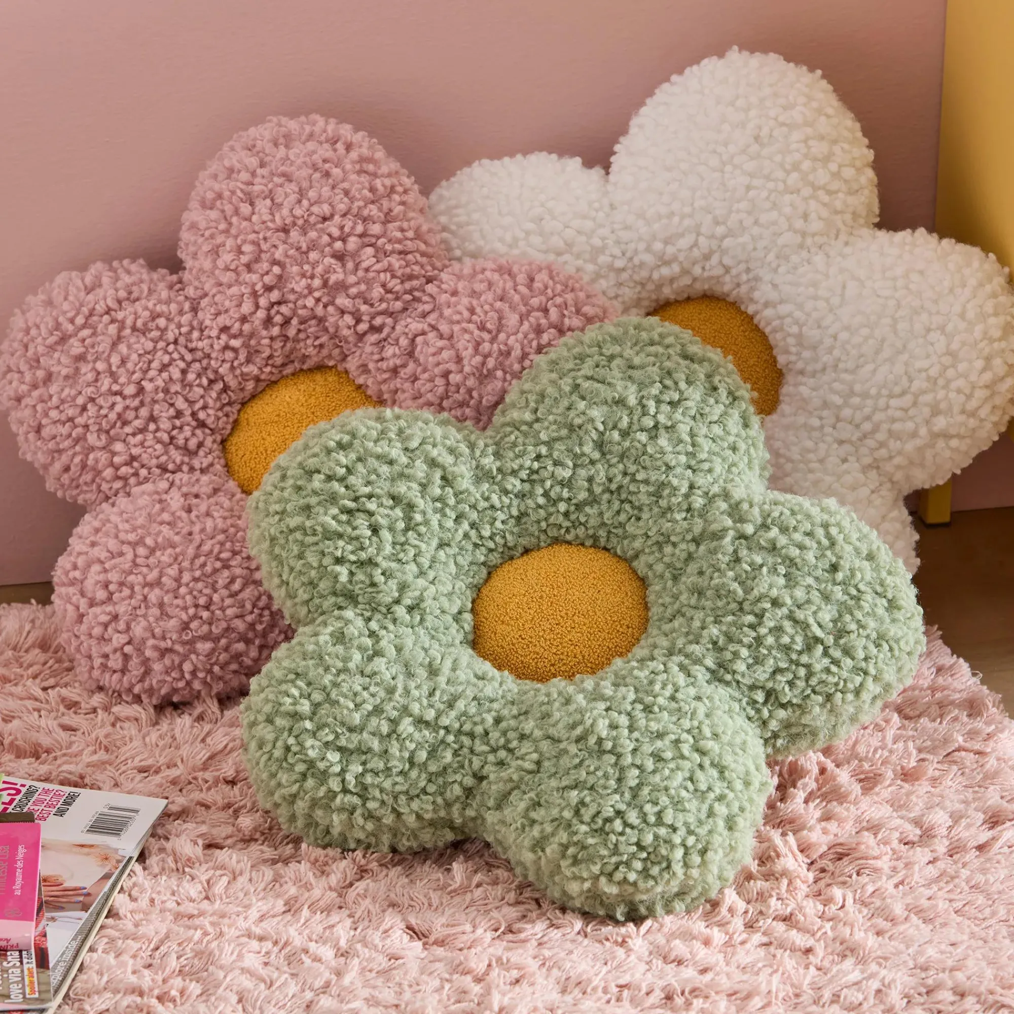 Online Bouclair White Fabulous Decorative Pillow