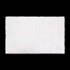 Bouclair White Furry Collection Rug