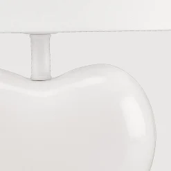 Online Bouclair White Heart Shaped Table Lamp