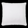 Clearance Bouclair White Kristia Decorative Waffle Pillow