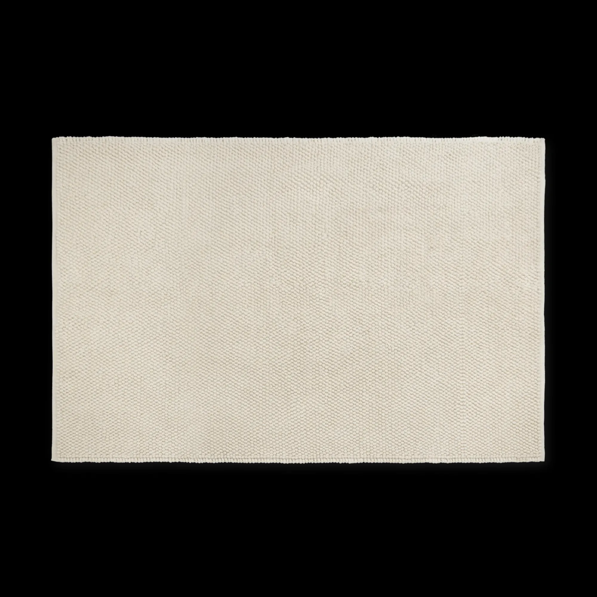 Best Bouclair White Landric Polyester Rug