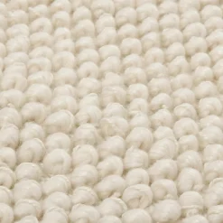 Best Bouclair White Landric Polyester Rug
