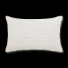 Best Bouclair White Lindy Lumbar Decorative Pillow
