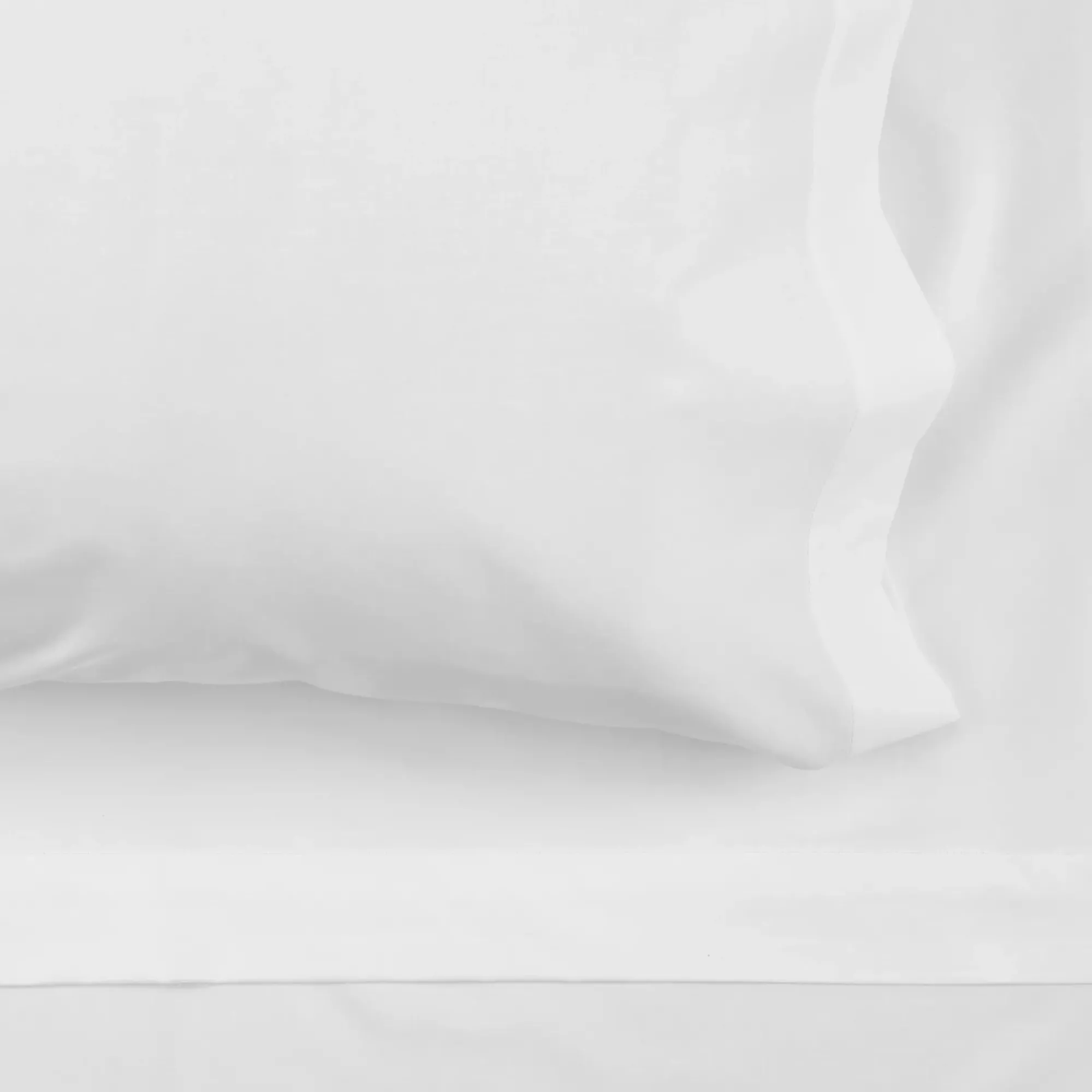 Online Bouclair White 4-Piece Bamboo Sheet Set